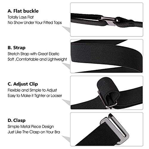 Invisible Stretch Belt for Women by JASGOOD