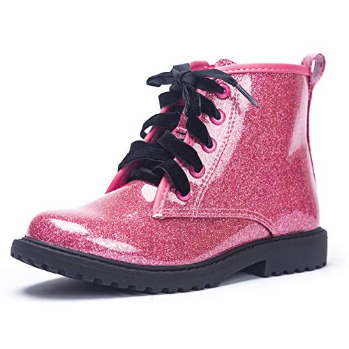 Sparkly Waterproof Ankle Boots for Little Girls