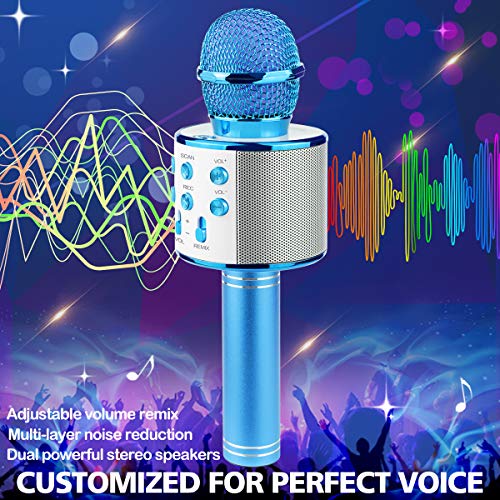 Ranphykx Bluetooth Karaoke Wireless Microphone for Kids