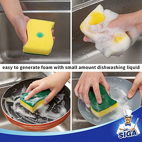 MR.SIGA Heavy Duty Scrub Sponge