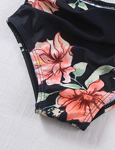 XUNYU Black Halter Neck Bikini - Girls Size 11-12 Years