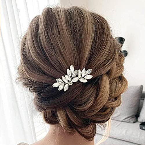 Catery Crystal Bride Wedding Hair Comb Accessories