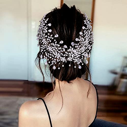 Rhinestone Bridal Hair Comb Accessories