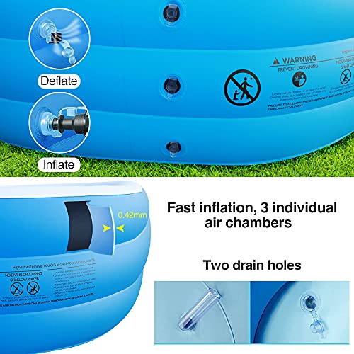 Full-Sized Inflatable Swimming Pool