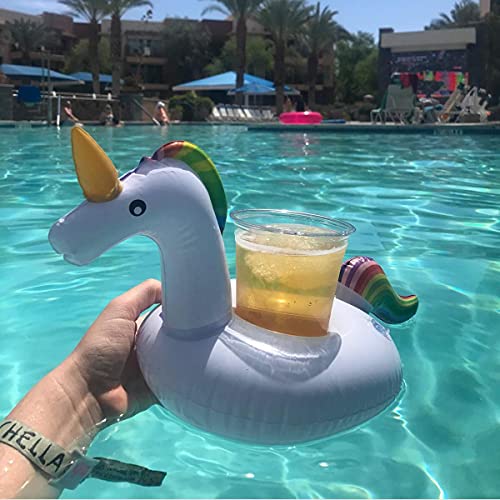 iShyan Inflatable Float Drink Holder for Swimming Pool