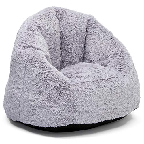 Delta Children Grey Foam Filled Snuggle Chair