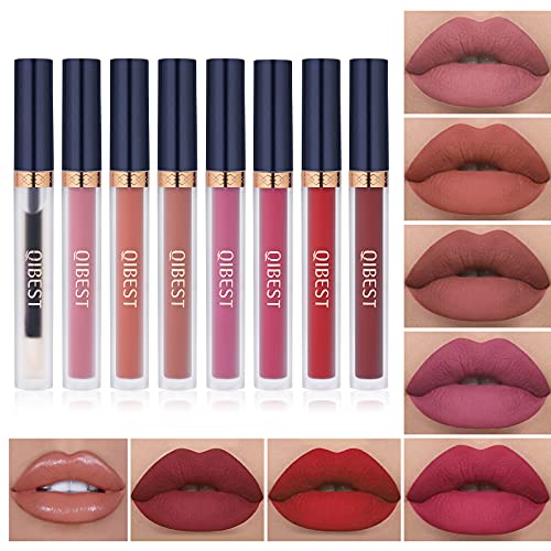 Matte Liquid Lipstick Set, 7pcs