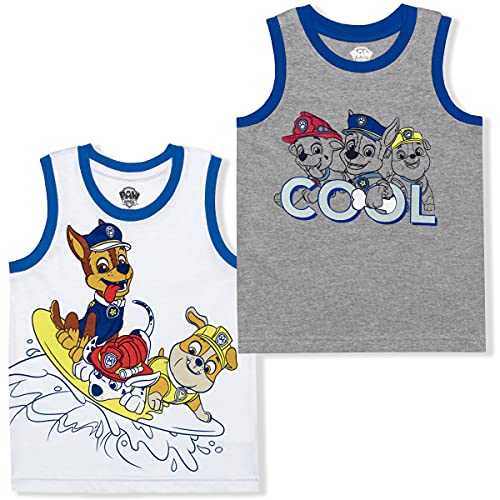 Nickelodeon Paw Patrol 2 Pack Sleeveless Tee Set