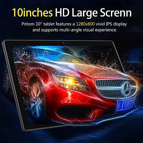 Android Tablet 10 inch, PRITOM M10, 2 GB RAM, 32 GB Android 10.0 Tablet