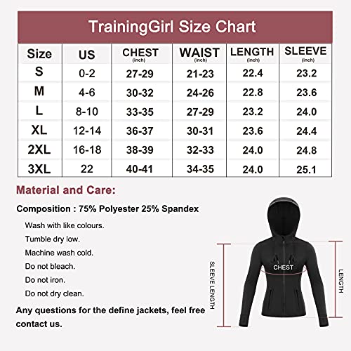 TrainingGirl Yoga Track Hoodie