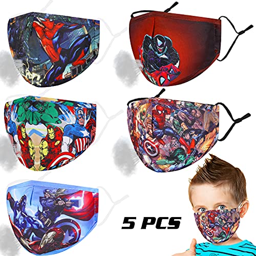 Alldriey Washable Reusable 3D Kids Face Mask