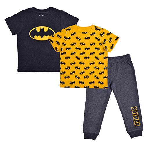 Batman Boys' 3 Piece Jogger Set