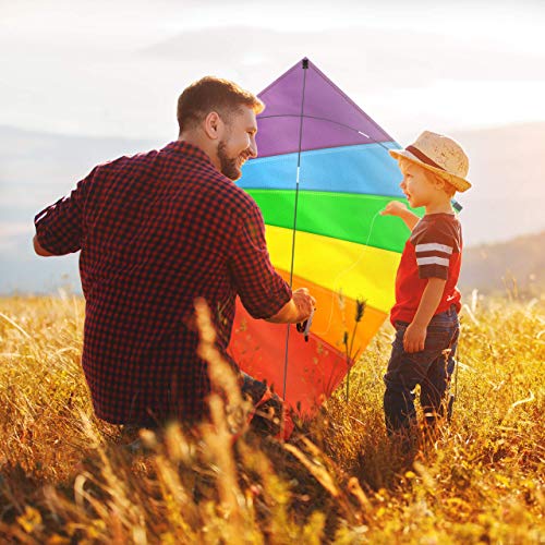 Large Diamond Kite for Kids - Lightweight and Easy to Fly