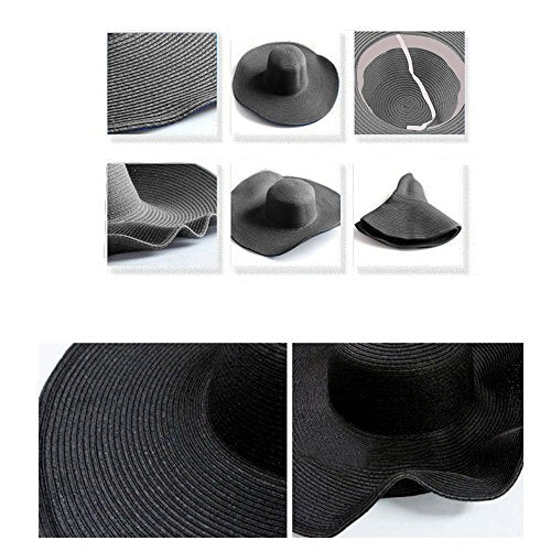 Women's Big Bowknot Straw Hat