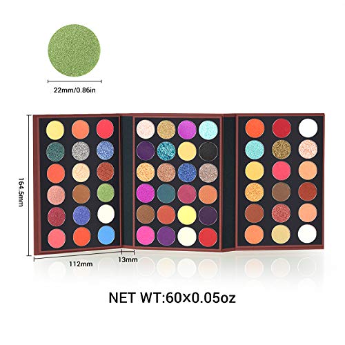 EYESEEK Glitter Pro Eyeshadow Palette
