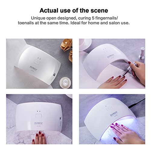 SUNUV UV LED Nail Lamp SUN9C Pink