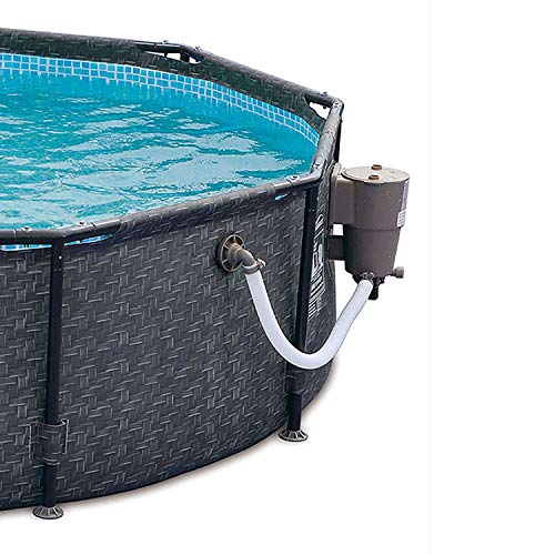 Summer Waves Active 12ft x 33in Round Frame Above Ground Pool Set