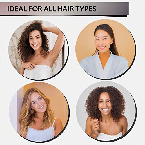 Luxe Beauty Essentials Microfiber Hair Towel Wrap