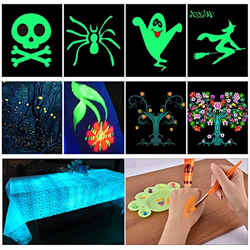 GARYOB Glow in Dark Face Body Paint Set