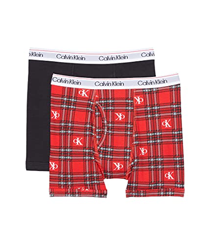 Calvin Klein Boys' Modern Cotton Boxers 2-Pack