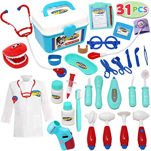 JOYIN 31Pcs Kids Doctor Playset
