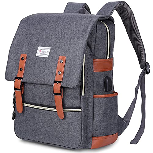 Modoker Vintage Laptop Backpack (15 in)