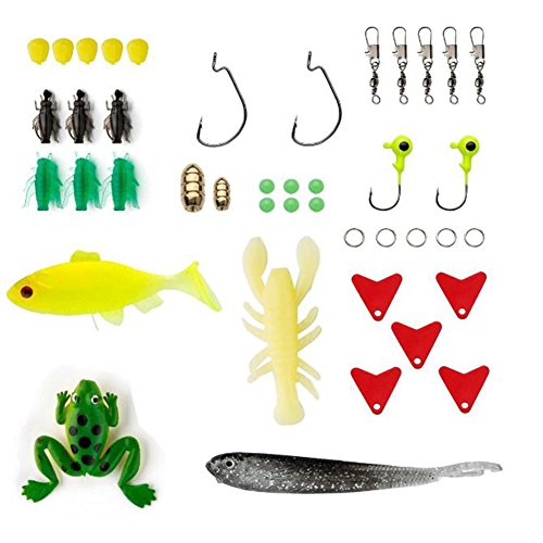 Topwater Lures (with Free Tackle Box) by Sptlimes