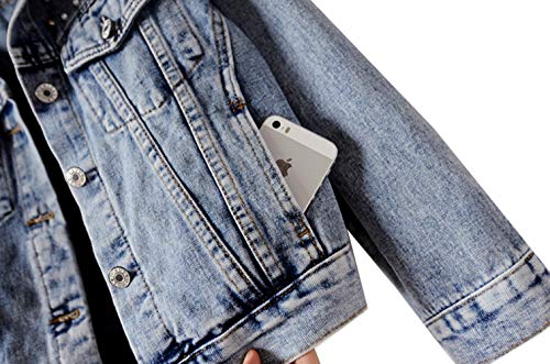 KEDERA Embroidered Short Denim Jacket