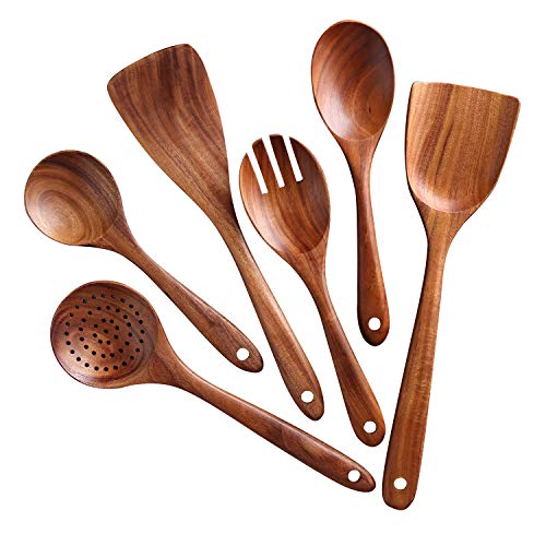 NAYAHOSE Wooden Cooking Utensil Set