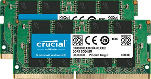 Crucial RAM 32GB Kit (2x16GB) DDR4 Laptop Memory CT2K16G4SFRA32A