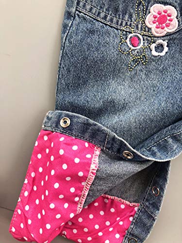 Baby Girl's Denim Overalls