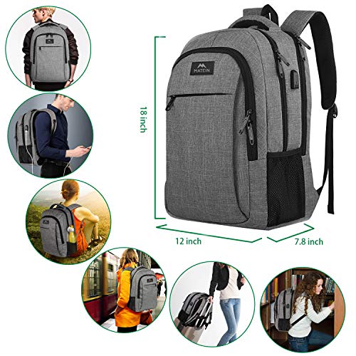 Matein Travel Laptop Backpack, (15.6 in)