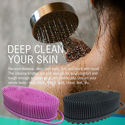 Avilana Exfoliating Silicone Body Scrubber