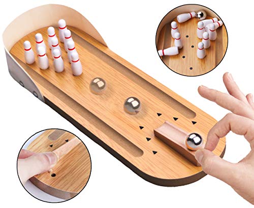 Mini Tabletop Bowling Game Set
