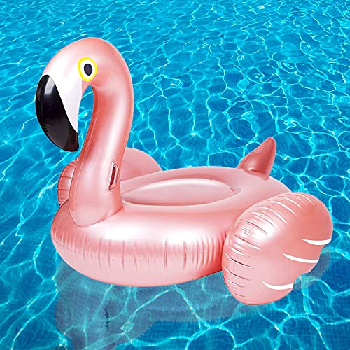Inflatable Giant Flamingo Swimming Floating Raft