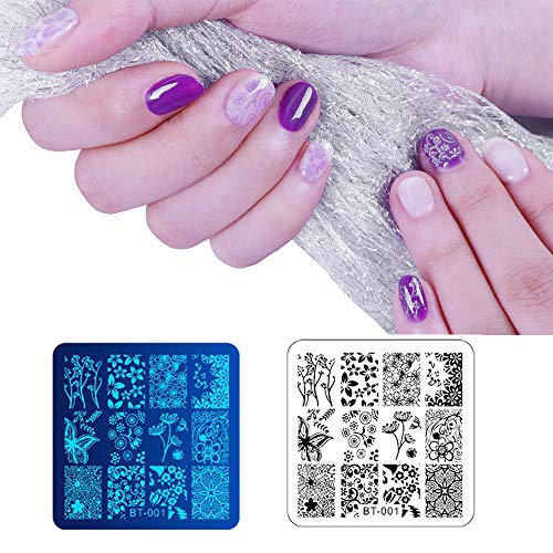 Nail Stamping Plates Set