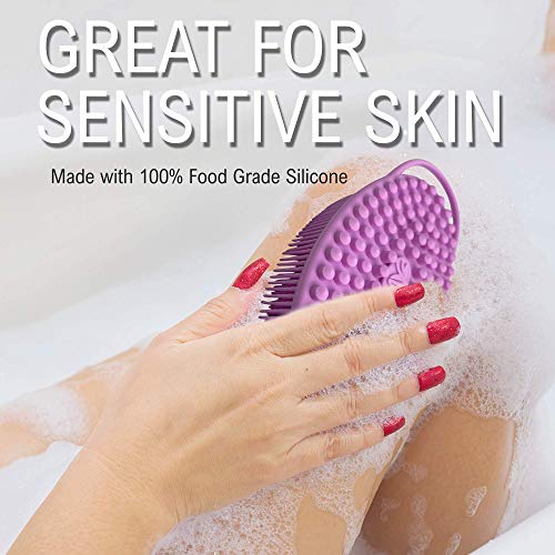 Avilana Exfoliating Silicone Body Scrubber