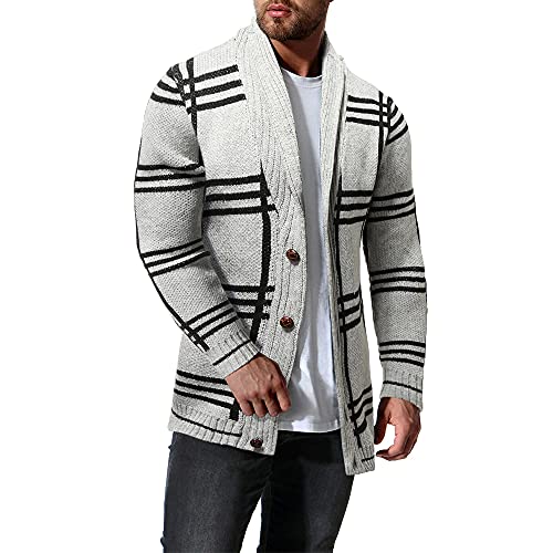 Classic Plaid Cardigan Sweater