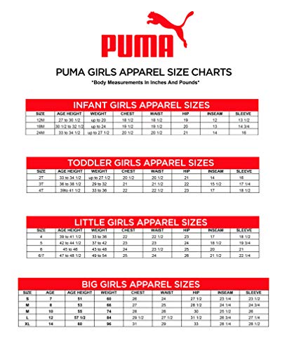 PUMA Big Girls' Double Mesh Active Shorts
