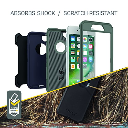 OTTERBOX DEFENDER SERIES Case for iPhone SE (2nd Gen - 2020) & iPhone 8/7 (NOT PLUS) - Frustration FRĒe Packaging - BLACK