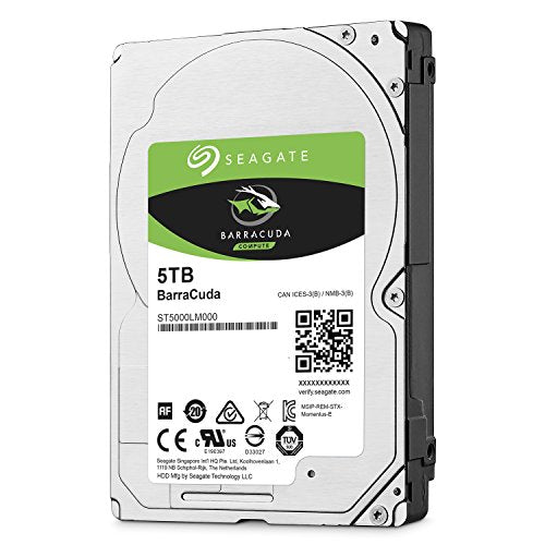 Seagate BarraCuda 5TB Internal Hard Drive HDD