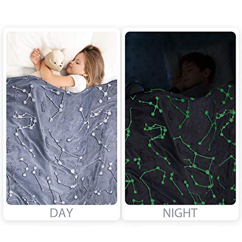 Kanguru Glow in The Dark Blanket