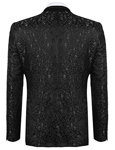 Floral Dress Suit Jacket for Men