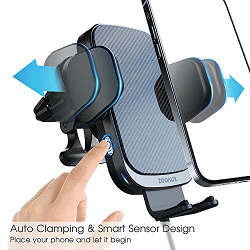Fast Charging Auto-Clamping Air Vent Car Phone Holder