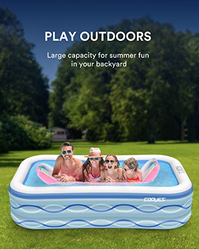 COOYES Inflatable Kiddie Swimming Pool
