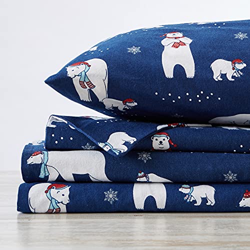 Great Bay Home King Flannel Sheet Set