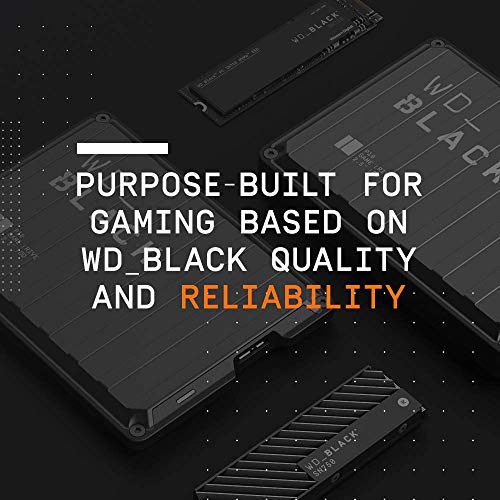 WD_BLACK 5TB P10 Game Drive - Portable External Hard Drive HDD
