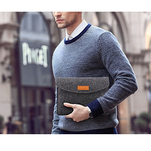 MoKo 9-11 Inch Felt Tablet Sleeve Bag Carrying Case