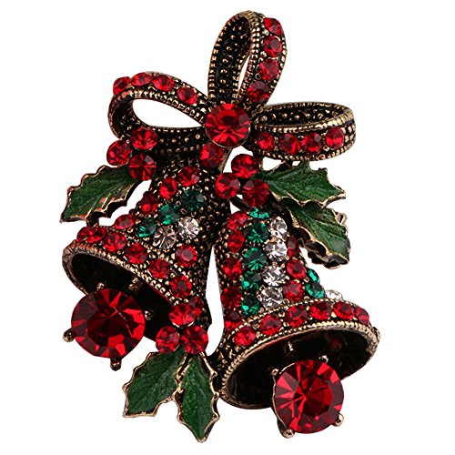 Vintage Double Bells Brooch