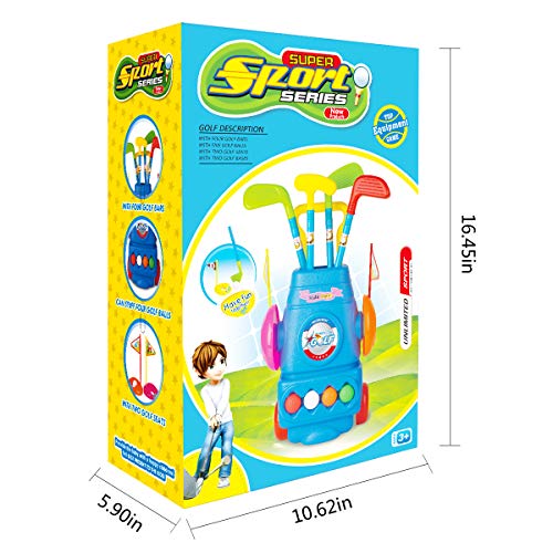 Meland Kids Golf Club Set for Boys and Girls - Ages 3-6